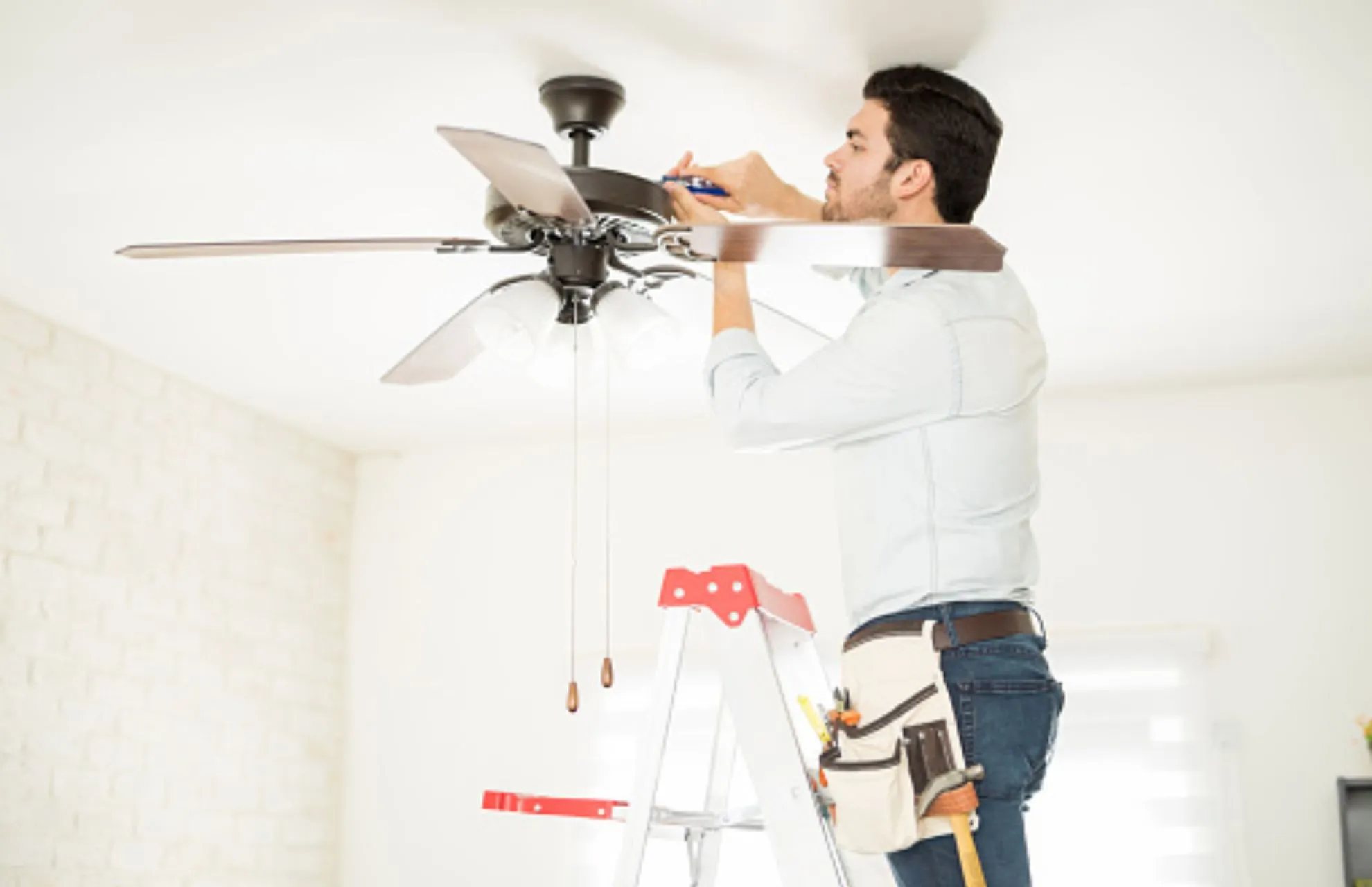 Professional Ceiling Fan Installation by Charlotte Electrician