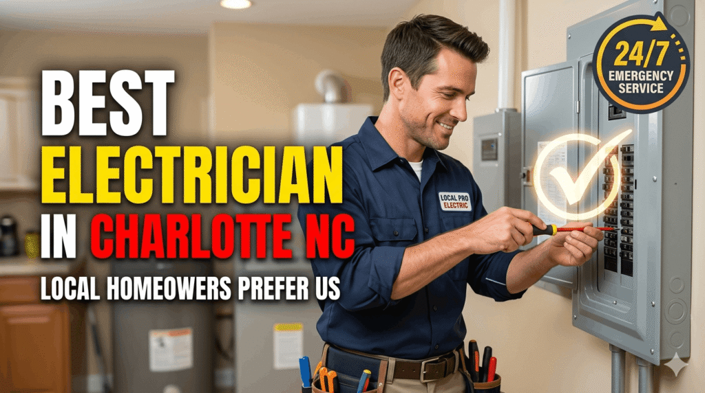 Best Electrician in Charlotte NC – Why Local Homeowners Trust Us